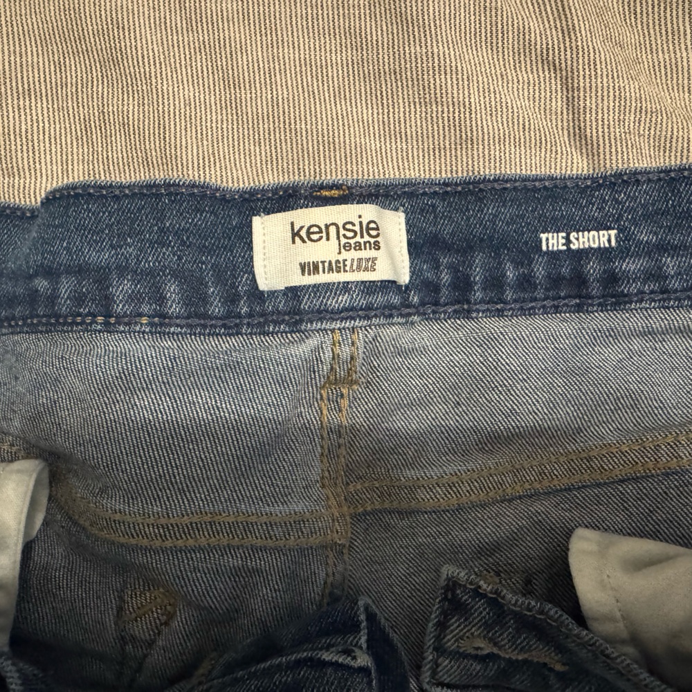 Kensie Blue Jean Shorts Classic Denim Style